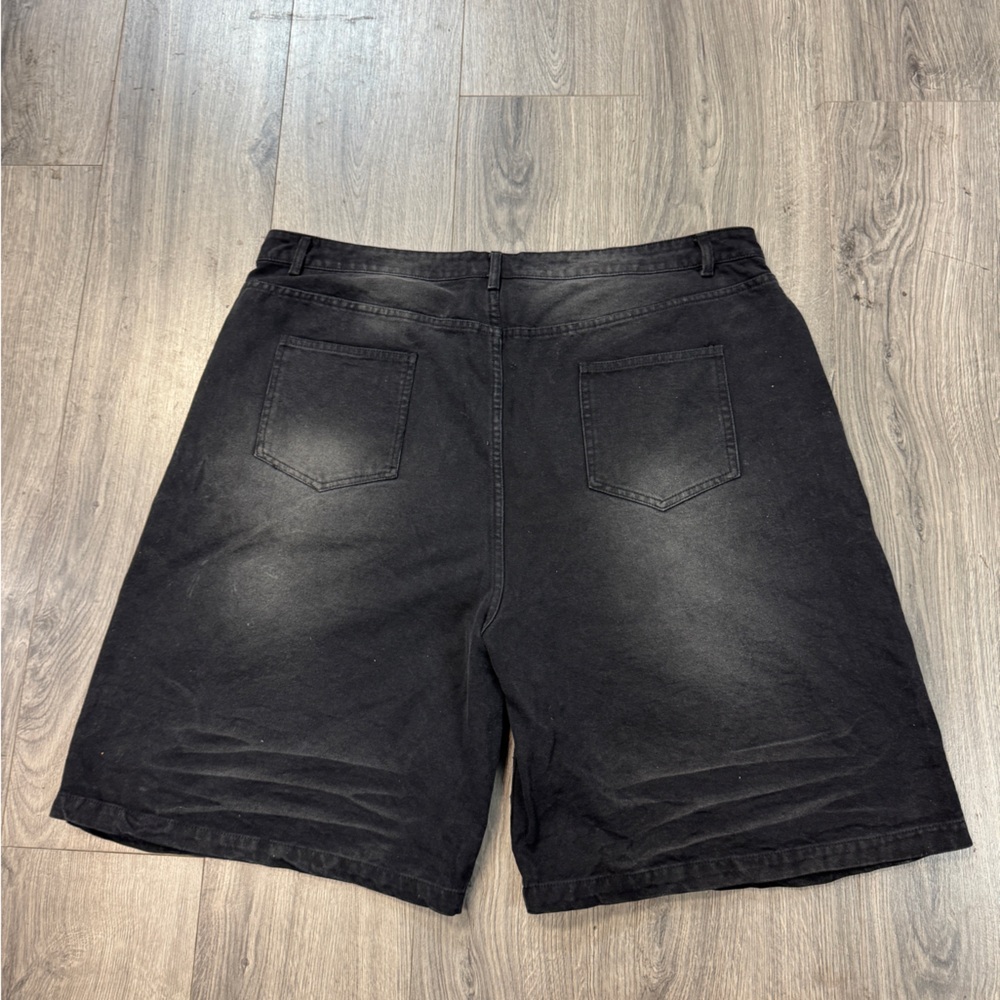 Black Vale 1980s Patchwork Jorts - image 2